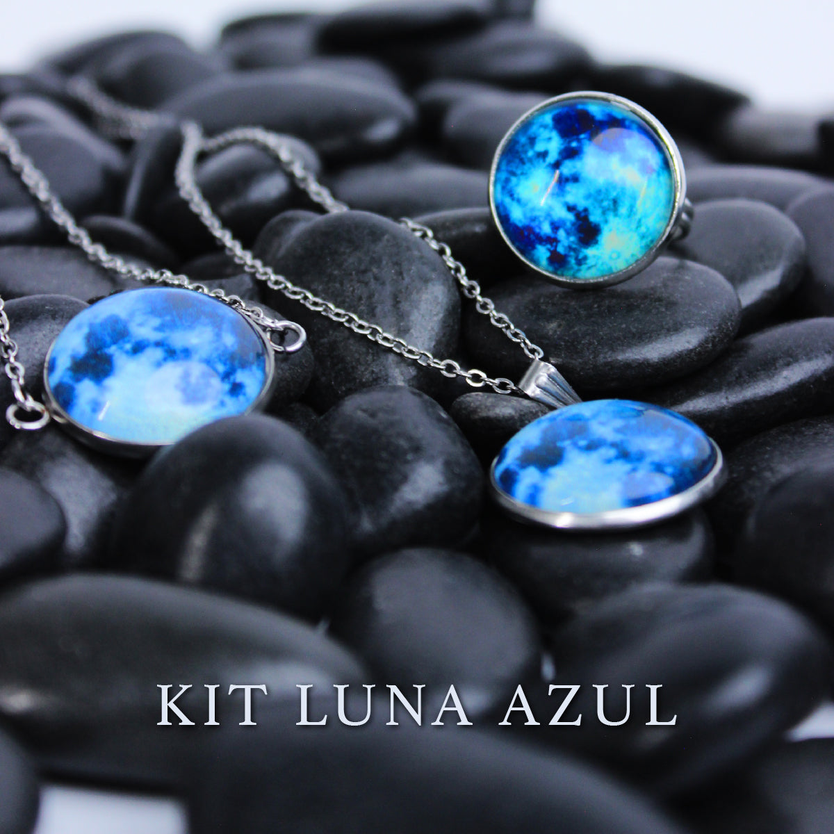 Lunara® (Set de 3) - Collar, Anillo y Manilla