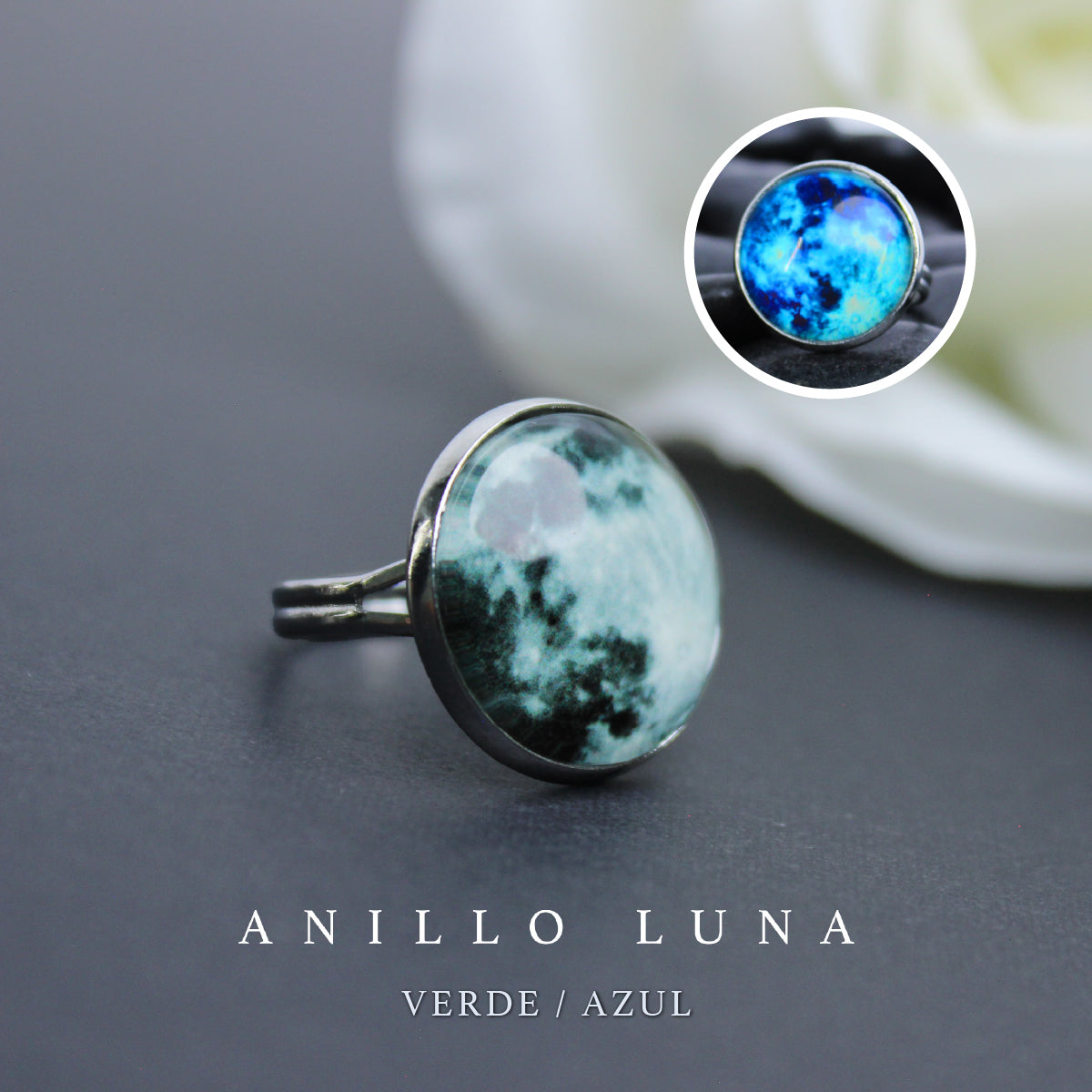 Lunara® (Set de 3) - Collar, Anillo y Manilla